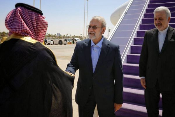 لاریجانی در ریاض