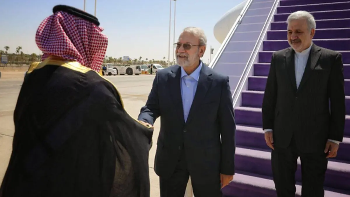 لاریجانی در ریاض