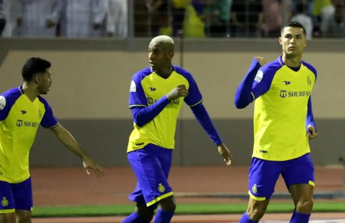 آمار فوق العاده رونالدو در بازی سازی النصر (عکس)