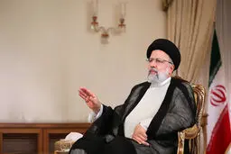 تصاویر مصاحبه رئیسی با شبکه تلویزیونی NBC آمریکا