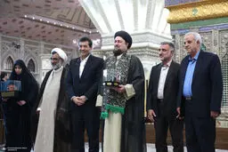 هدایای ویژه وزیر پزشکیان به سیدحسن خمینی + تصاویر