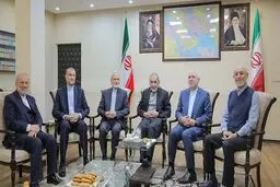 دیدار امیرعبداللهیان و وزرای خارجه سابق با ولایتی + عکس