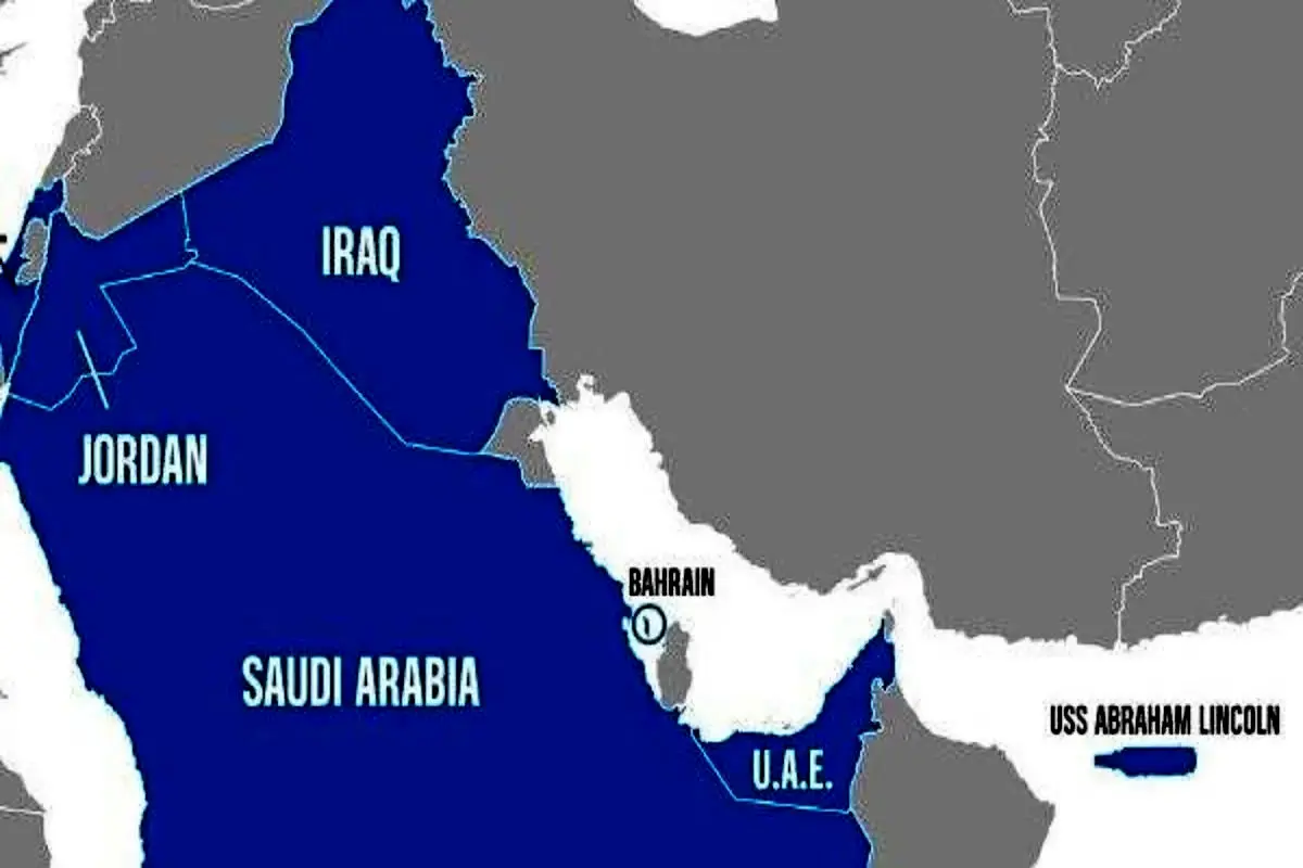 سنتکام نقشه جدید اسرائیل را منتشر کرد