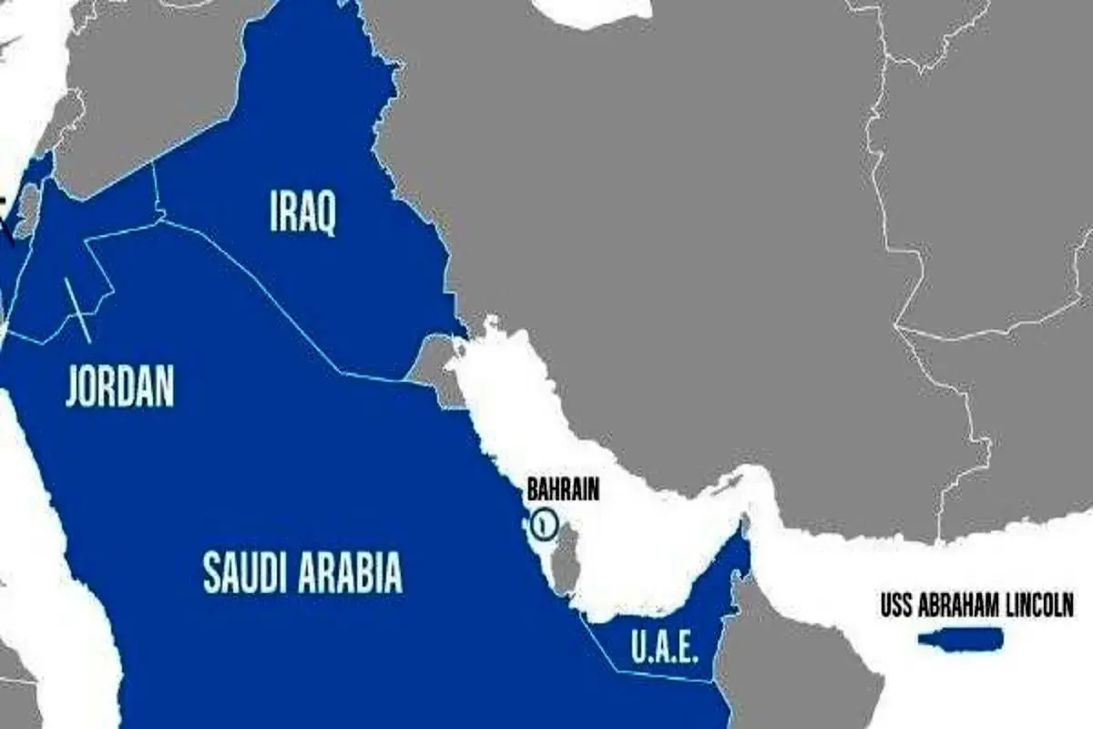 سنتکام نقشه جدید اسرائیل را منتشر کرد