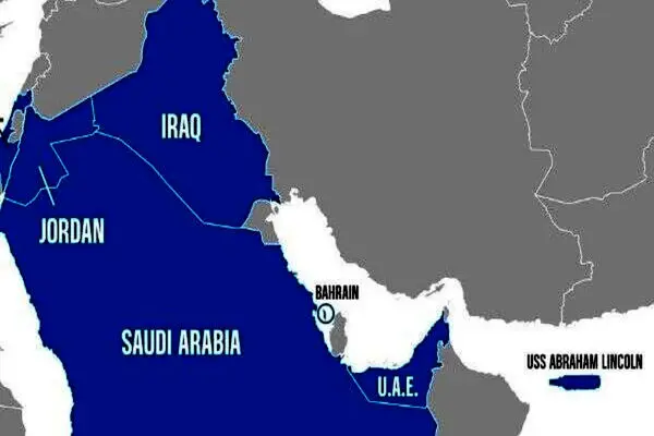 سنتکام نقشه جدید اسرائیل را منتشر کرد