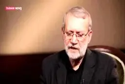  لاریجانی: بهترین مسیر برای همه ما مذاکره است + فیلم
