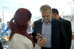 بازدید سر زده رئیس‌جمهور از مرکز قلب تهران