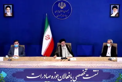 دیدار رئیسی با صادرکنندگان
