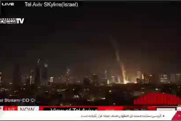 موشک‌های ایران به تل‌آویو رسید