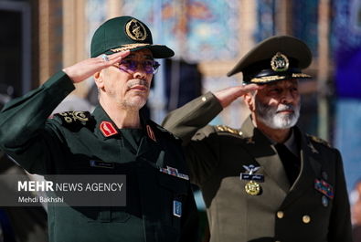 عهد سربازی در مسجد مقدس جمکران