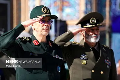 عهد سربازی در مسجد مقدس جمکران