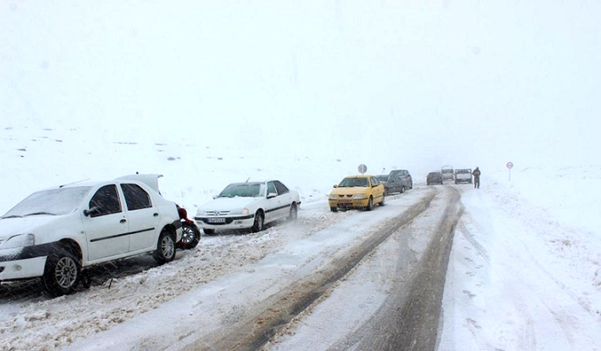 هشدار نارنجی هواشناسی؛ کولاک و لغزندگی در انتظار جاده‌ها