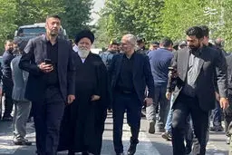 بغض آیت‌الله علم‌الهدی هنگام سخن گفتن از شهید رئیسی