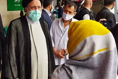 رئیسی در مترو