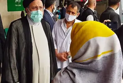 رئیسی در مترو