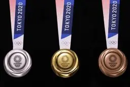 مدال‌های المپیک ٢٠٢٠ ساخته شده از تلفن همراه