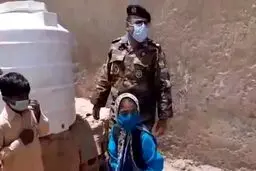 عکس پاسخ جالب ارتش ایران به درخواست دختر سیستانی