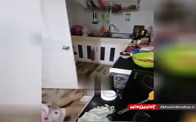 لحظه مرگ تلخ یک بانوی آشپز در برنامه زنده
