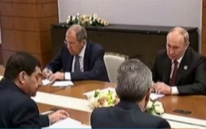 جزئیات جدید از دیدار مخبر و پوتین در حاشیه اجلاس شانگهای