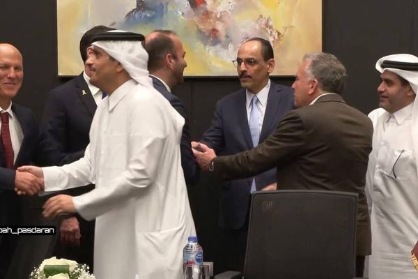 تصاویر لحظه توافق شرم الشیخ با حضور ویتکاف
