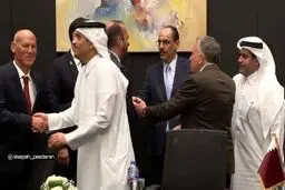 تصاویر لحظه توافق شرم الشیخ با حضور ویتکاف