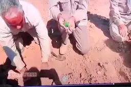  لحظه پیداشدن پیکر یک دانش‌آموز شهید