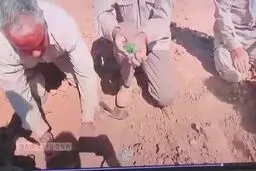  لحظه پیداشدن پیکر یک دانش‌آموز شهید