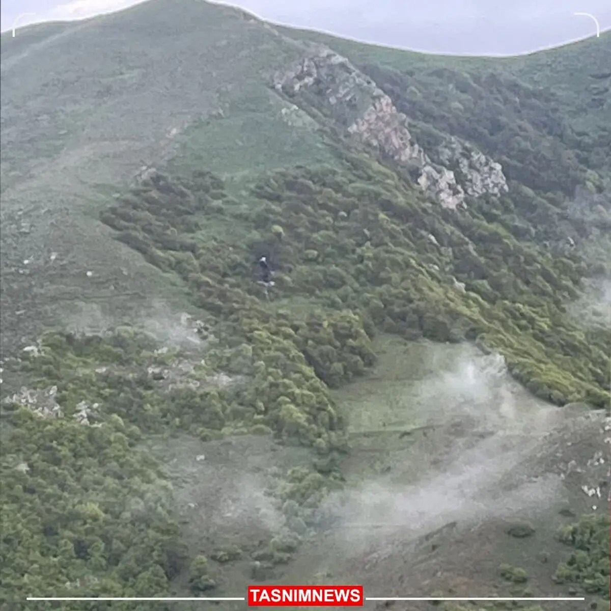 اثری از زنده بودن سرنشینان بالگرد نیست