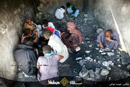 تصاویر تلخ از محرومیت در کمب چابهار