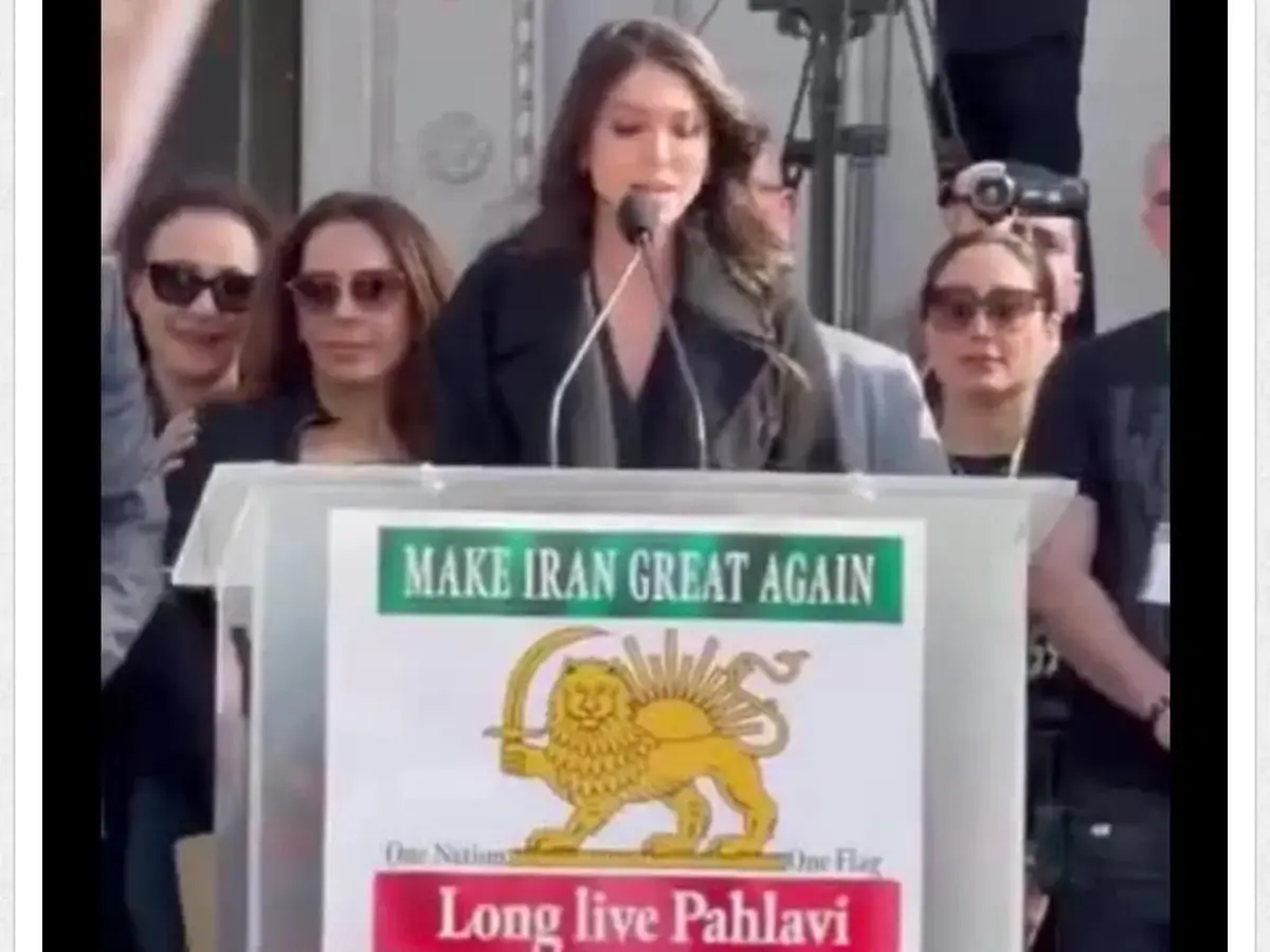 رویای سلطنت طلبان فارسی بلد نیست + فیلم