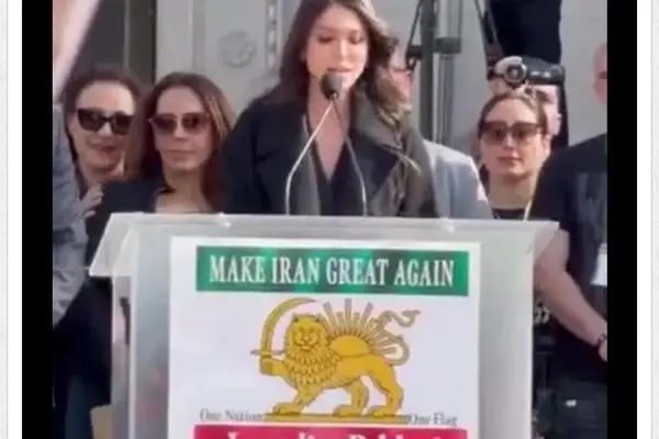 رویای سلطنت طلبان فارسی بلد نیست + فیلم