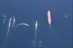 موشک های ایرانی روی ناوهای آمریکایی قفل شده بودند