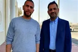 لحظه دیدار ۲ شهروند ایرانی آزاد شده از زندان‌ آمریکا با خانواده‌هایشان