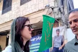  ️گریه خبرنگار آمریکایی بعد از دیدن منزل یکی از شهدای هسته ای ایران