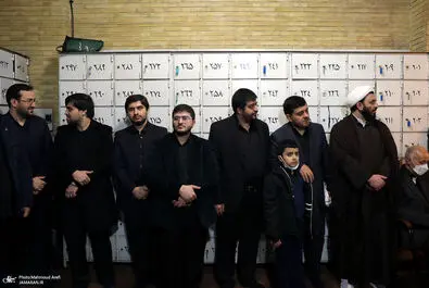 مراسم ختم همسر شهید مطهری
