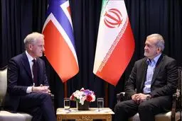 پزشکیان در دیدار با نخست‌وزیر نروژ: به‌دنبال رفع اختلافات و سوءتفاهم‌ها در عرصه سیاست هستم