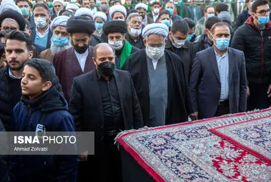 تشییع پیکر آیت الله صافی