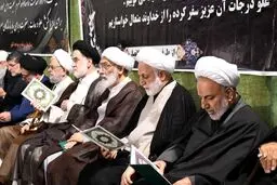 تصاویر مراسم ختم حاج جواد علی اکبریان