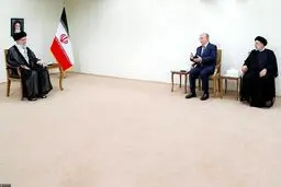 تصاویر دیدار رئیس‌جمهور قزاقستان با رهبر انقلاب