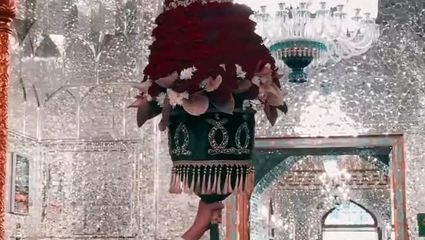 حرم رضوی در آستانه میلاد پیامبر (ص) 