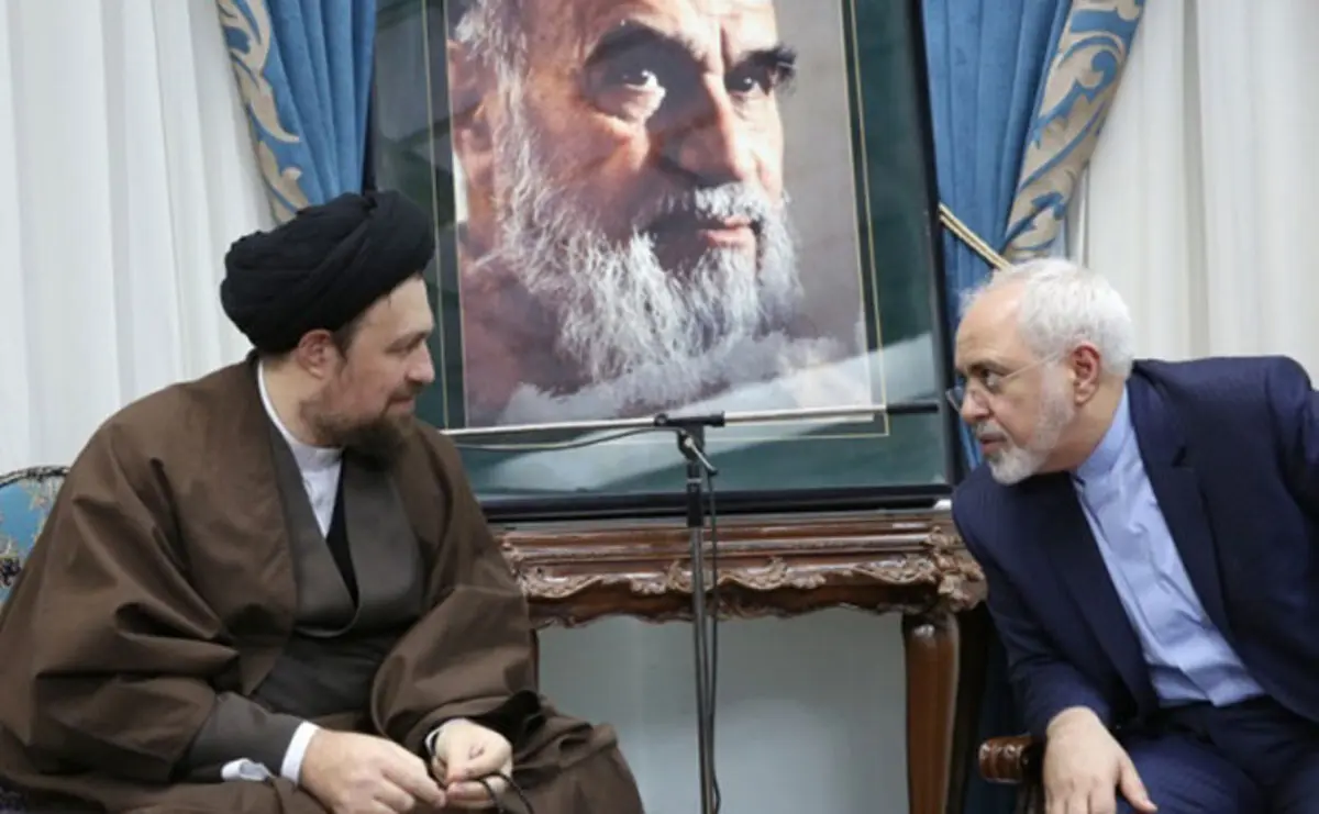  سید حسن خمینی: آیندگان از ظریف به بزرگی یاد خواهند کرد