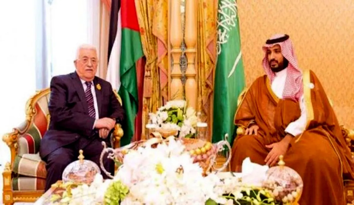 اولین تصاویر از ملاقات تاریخی محمود عباس با بن‌سلمان 