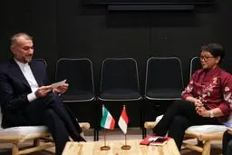 ملاقات وزرای خارجه ایران و اندونزی در حاشیه نشست ژنو