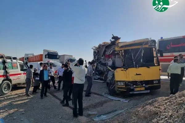 آخرین وضعیت مصدومان و راننده تصادف اتوبوس دانشجویان