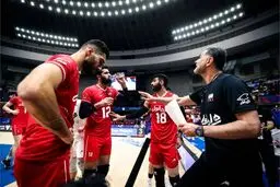 تیم ملی والیبال ایران گم شد!