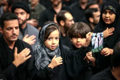 عزاداری حسینیه امام خمینی