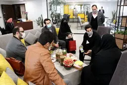 بازدید کارآفرین برتر و داور مسابقه میدون از مجموعه یکتانت