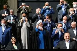 تقدیر اعضای هیأت دولت از حسن روحانی