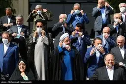 تقدیر اعضای هیأت دولت از حسن روحانی