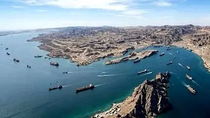 اولین تصاویر از تنگه هرمز بعد از بسته شدن توسط ایران